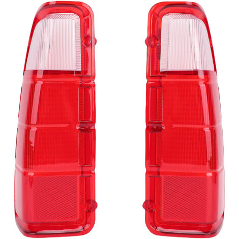 Luz trasera, BIKE 073, 1 par, lente ABS roja para Power Wagon 1972-1980