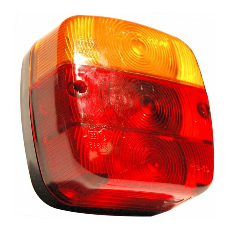 

Luz trasera derecha de 3 funciones 110x110 mm