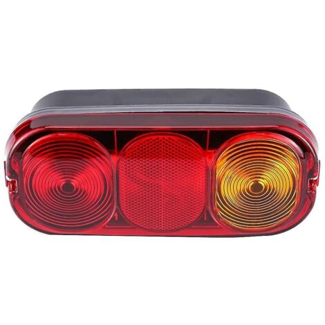 Luz trasera intermitente para excavadoras JCB 2CX, 3CX, 4CX, Project 12 y 21, mayor seguridad para equipos de construcción, alta visibilidad.