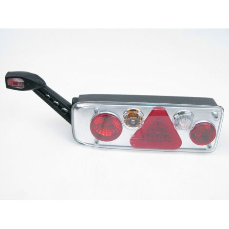 Luz trasera Krone Kogel Ecostar-III izquierda, con enchufe y luz LED.