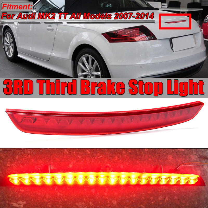 

Luz trasera LED para coche Tercera luz de freno 3RD Luz de freno para Audi MK2 TT 2007-2014 8J0945097