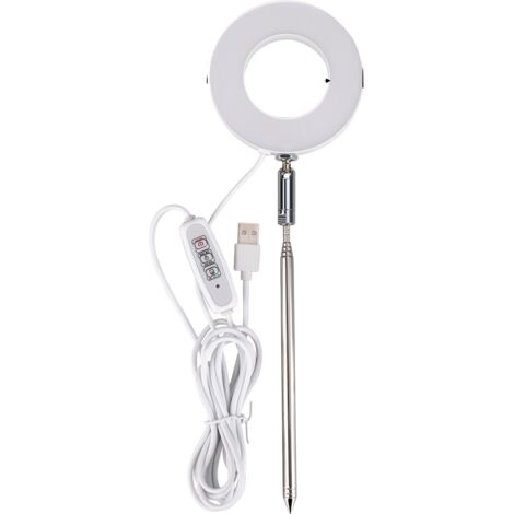 Luz UV para plantas de interior, luz blanca para el cultivo de plantas de interior, aluminio, LED para suculentas