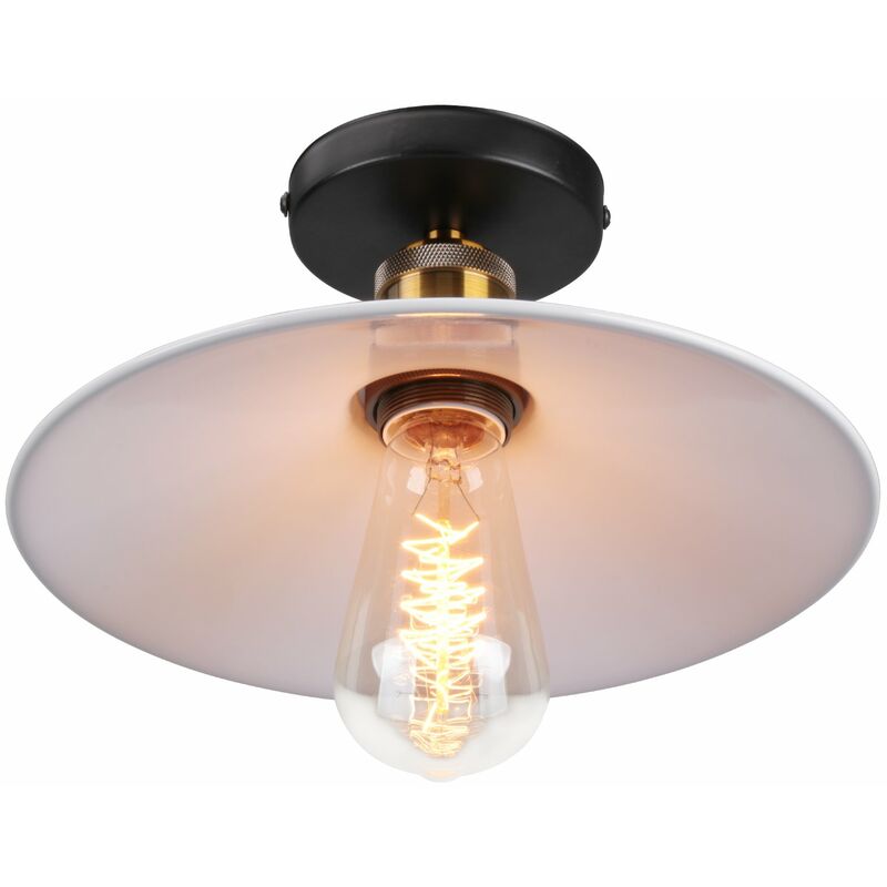 

Stoex - 22CM Lámparas de Colgar Creativo Lustre Estilo Retro Industrial Lámpara de Techo Vintage para Cocina Restaurante Hogar Loft Estudio Coffee