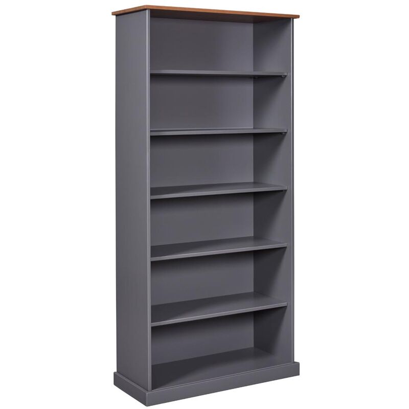 Ebuy24 - Luzerna Regal 6 Ablagen Grau.