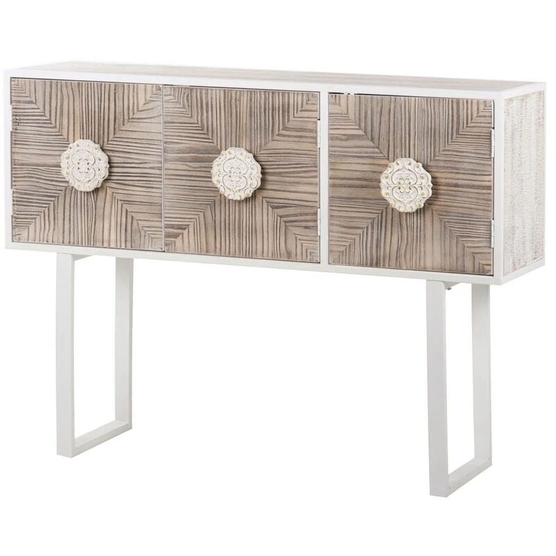 

APARADOR DE MADERA TALLADA 90 CM KEREN - Lúzete
