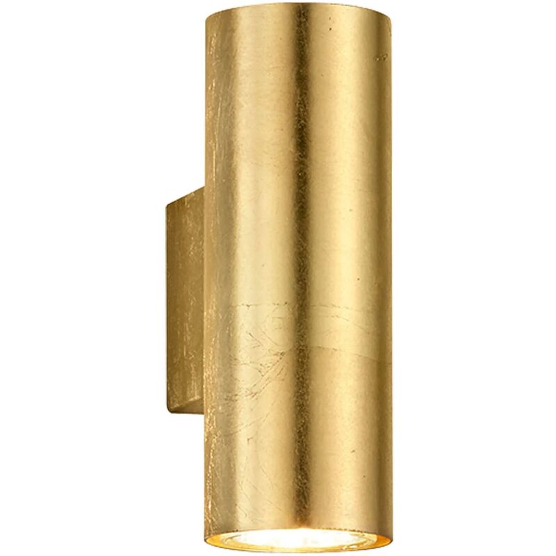 

APLIQUE DE PARED 2 LUCES GU10 DORADO Ø 6 CM LEIRE - Lúzete