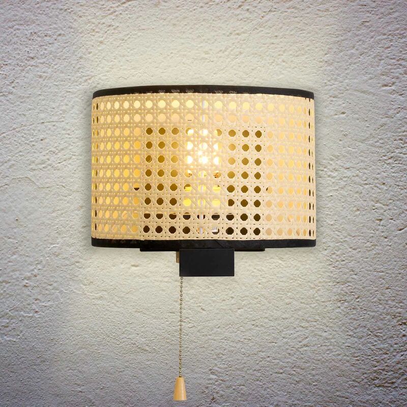 

APLIQUE DE PARED BAMBÚ E27 JICAMA - Lúzete