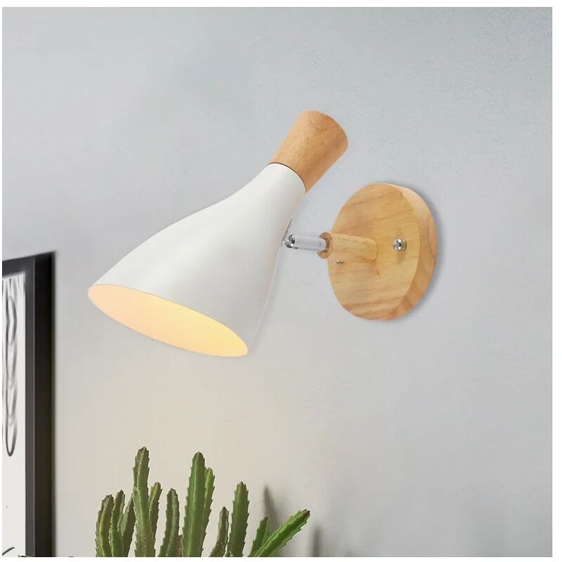 

Lúzete - Aplique De Pared Madera/Blanco Herdis