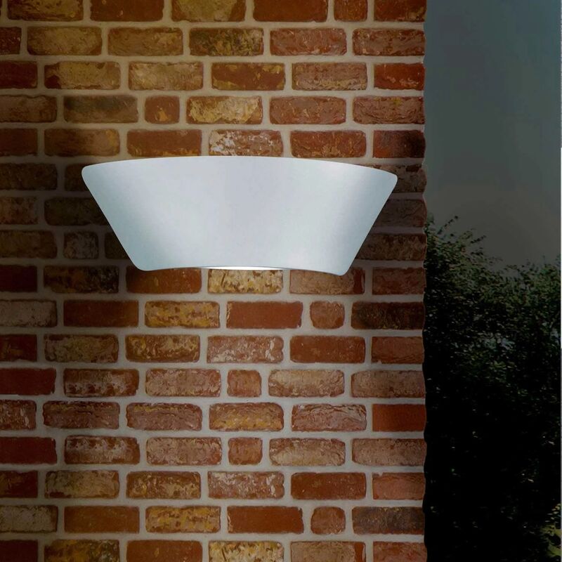 

APLIQUE EXTERIOR LED 2 W + 5,5 W 3000K BLANCO IP54 APRICOT - Lúzete