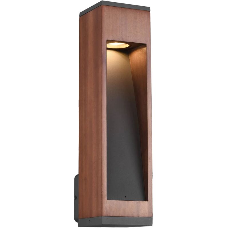 

Lúzete - Aplique Exterior Madera Gu10 Ip44 Mulberry