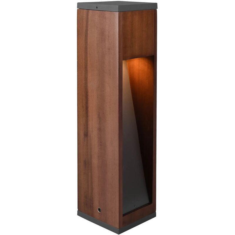 

BALIZA EXTERIOR MADERA GU10 IP44 40 CM MULBERRY - Lúzete