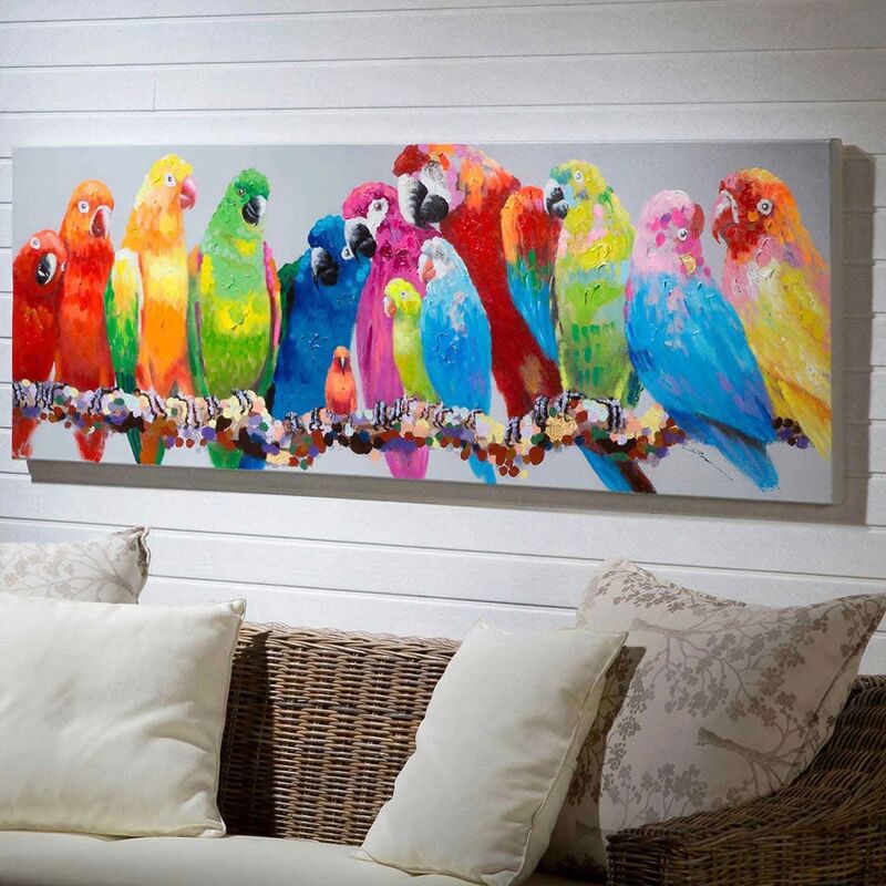 

Lúzete - CUADRO PINTURA ACRÍLICO 60X180 TROPIC