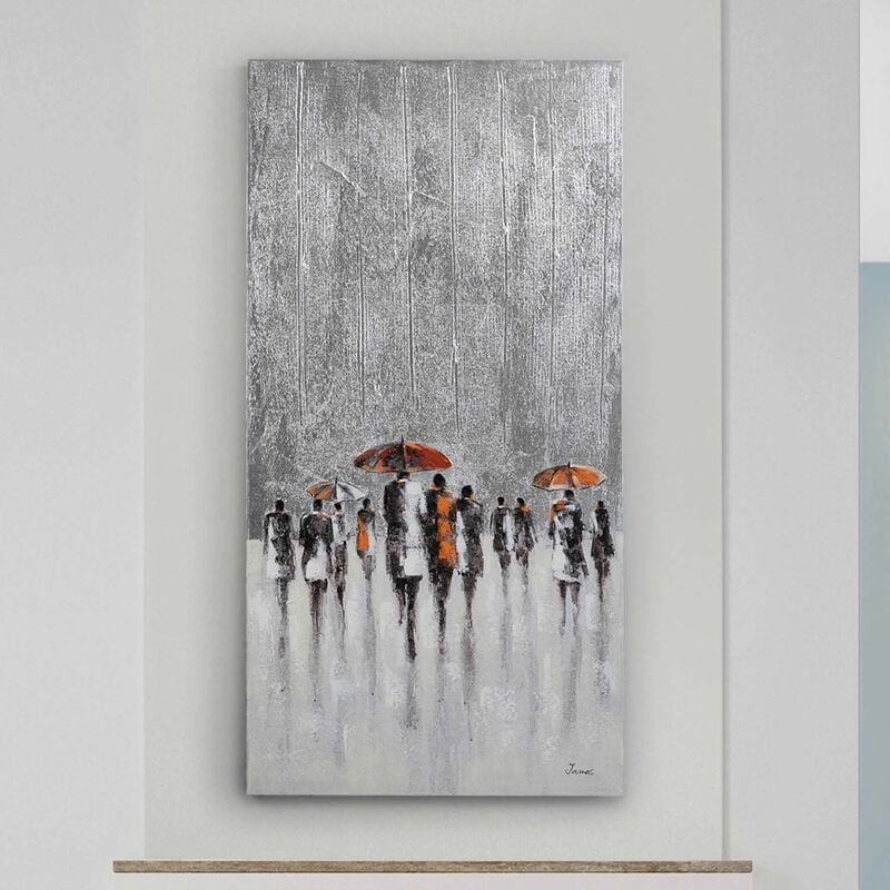 

Lúzete - CUADRO PINTURA ACRÍLICO 70X140 LLUEVE