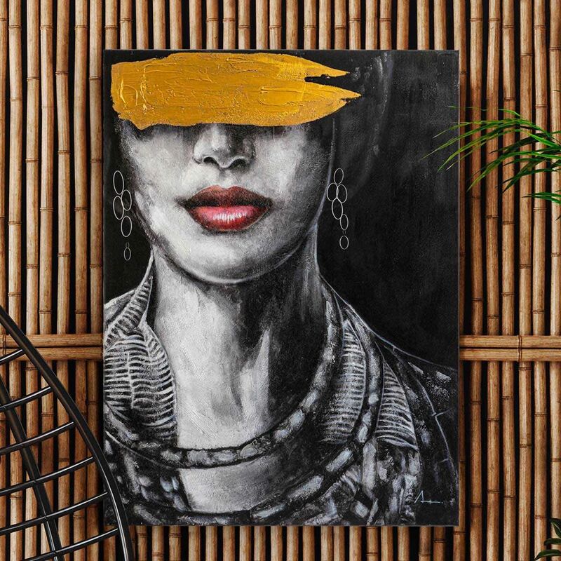 

Lúzete - CUADRO PINTURA ACRÍLICO 90X120 ANTIFAZ