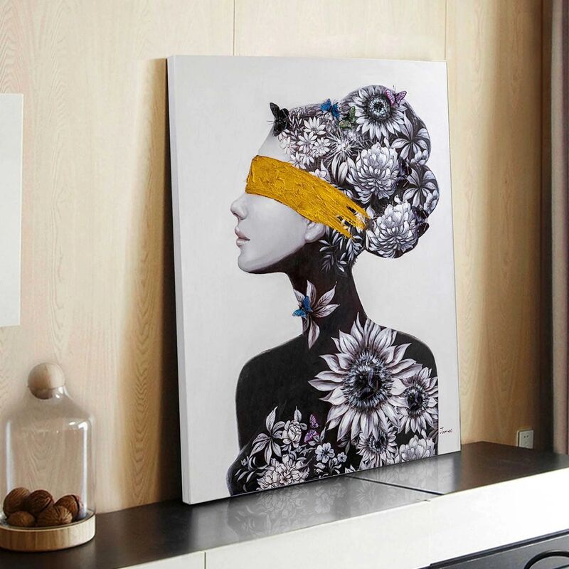 

Lúzete - CUADRO PINTURA ACRÍLICO 90X120 PERFIL II