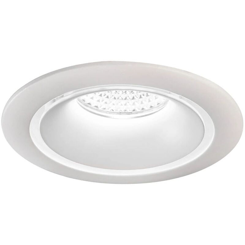 

EMPOTRADO BLANCO CONVEXO LUZ LATERAL - Lúzete