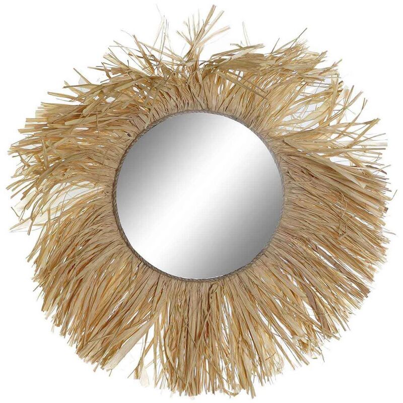 

ESPEJO FIBRA NATURAL BOHO - Lúzete