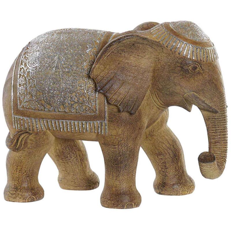 

FIGURA RESINA ELEFANTE MARRON - Lúzete