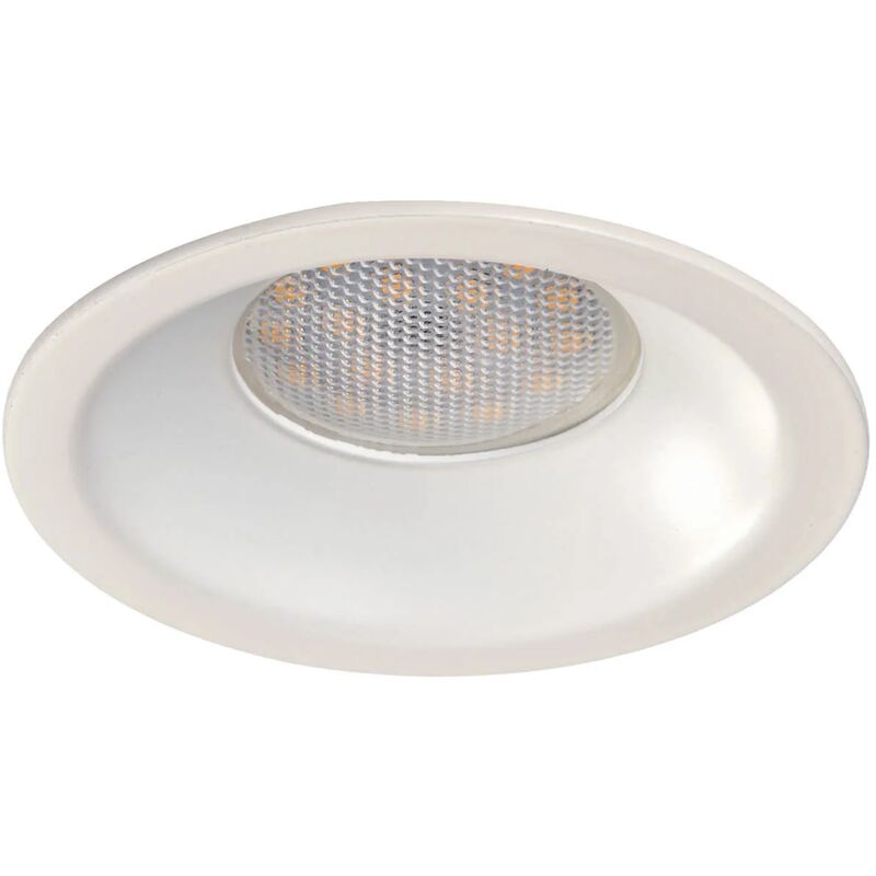 

FOCO EMPOTRABLE CONCAVO ALUMINIO INYECTADO BLANCO - Lúzete