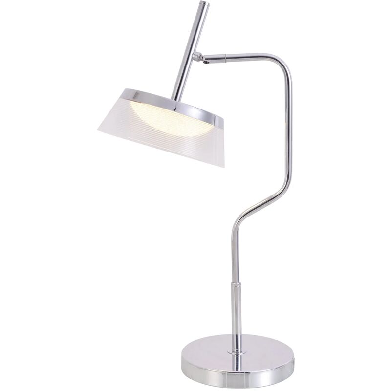 

LÁMPARA DE MESA LED 9W 4000K ACERO CROMADO ATENEA - Lúzete