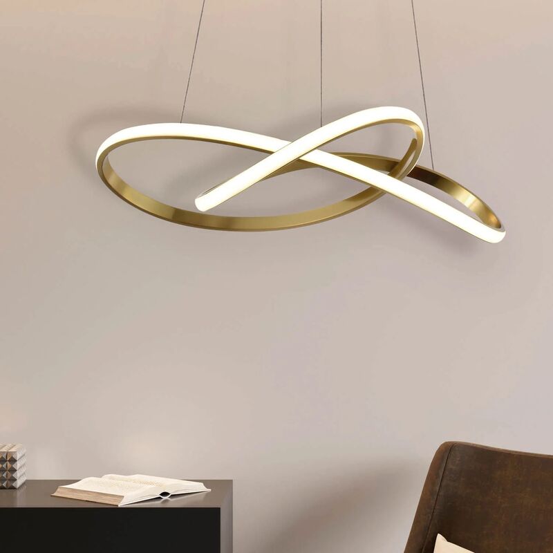

LÁMPARA DE TECHO LED 60W 4000K REGULABLE INTENSIDAD ORO OLIMPO - Lúzete