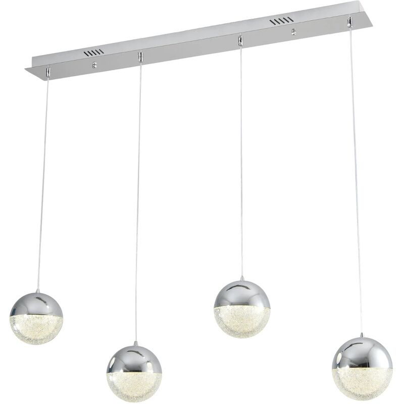 

Lúzete - LÁMPARA DE TECHO LED KENDALL 4x9W 4000K CROMO