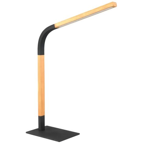 LÚZETE - LAMPE DE TABLE LED 7W 3000K MÉTAL NOIR NELSON