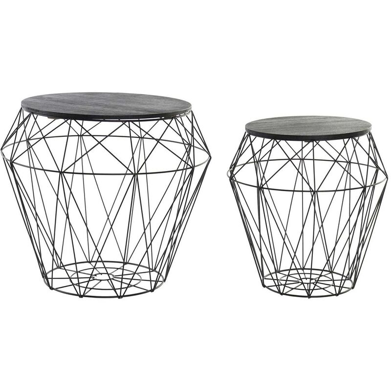 

Lúzete - Mesita Auxiliar Set 2 Metal Eyra