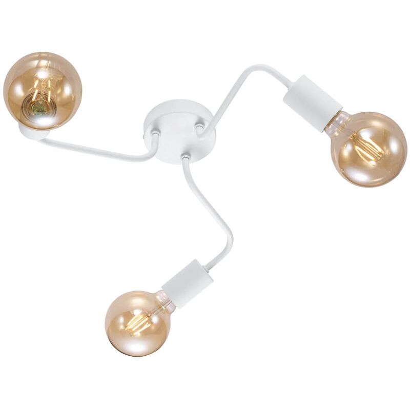 

Lúzete - Plafón 3 Luces Gladstone Blanco