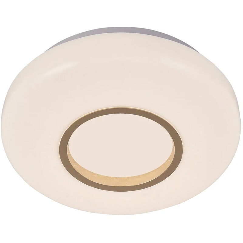 

Lúzete - Plafón De Techo Led Jacobo 12 W 4000K Cobre Blanco Mate