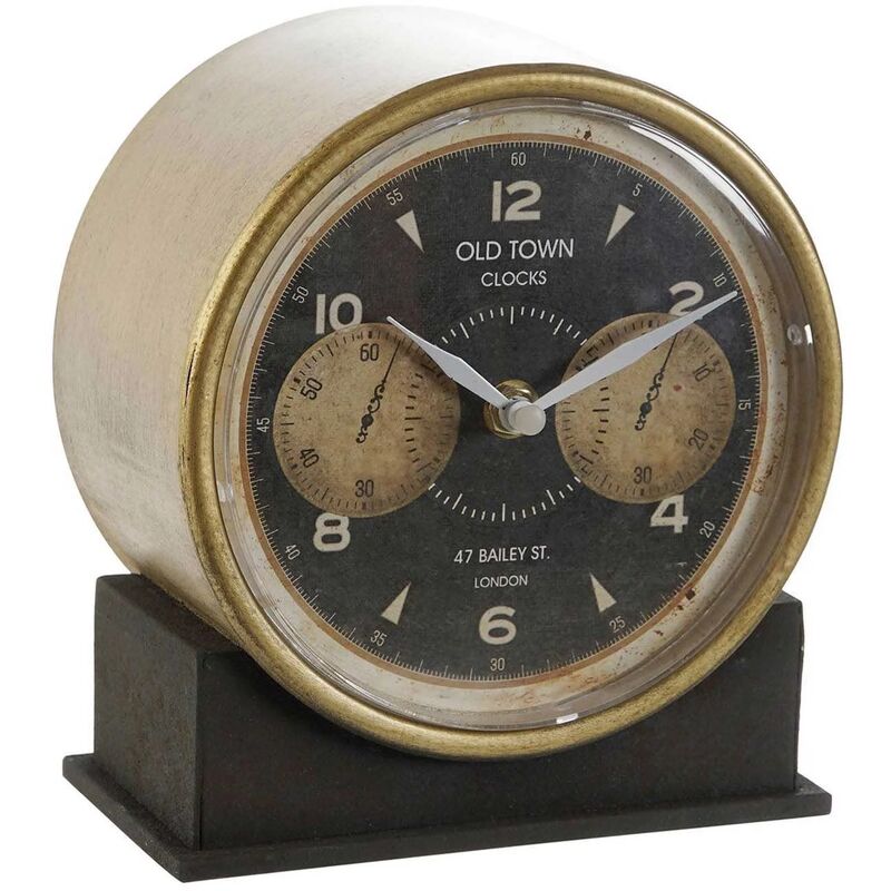 

RELOJ DE MESA METAL PVC - Lúzete