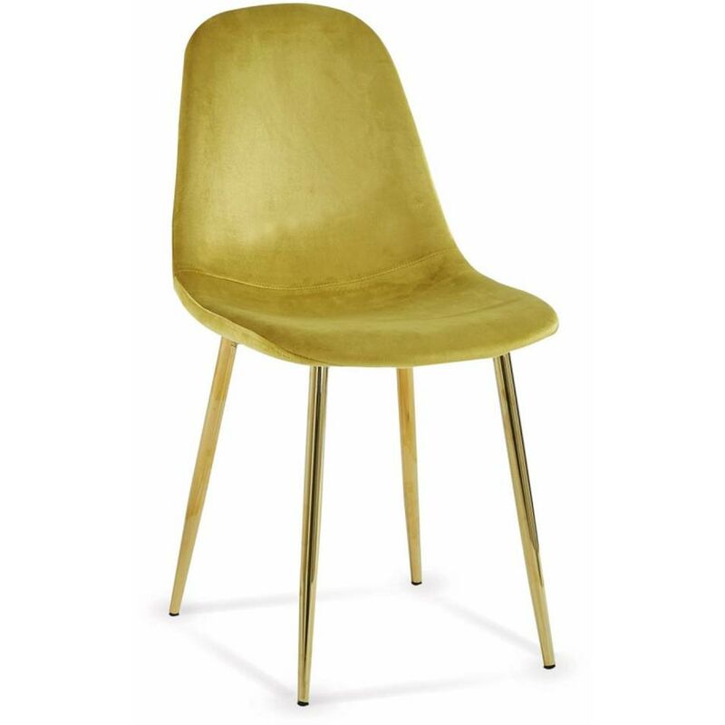 

Silla Coro Velvet Gold Mostaza Velvet Ancho: X Largo: X Alto: