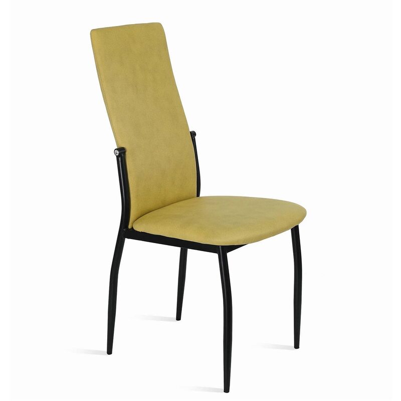 

SILLA TAPIZADA LADY AMARILLA - Lúzete