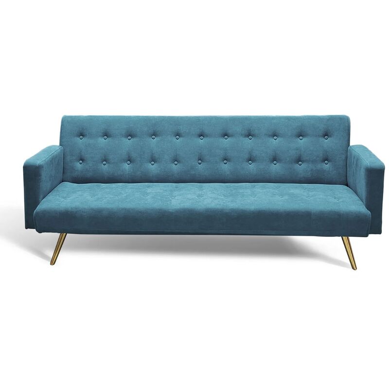 

Lúzete - Sofá Cama Azul Ginebra