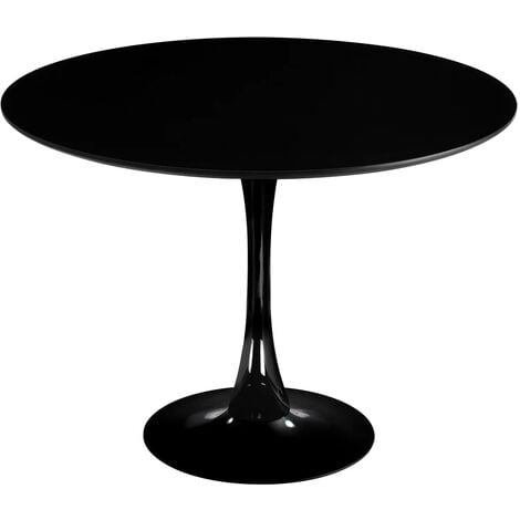 LÚZETE - TABLE SAN ANTONI Ø120 CM NOIR - Noir