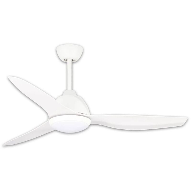 

Lúzete - Ventilador De Techo Led 18 W Regulable Blanco Leide