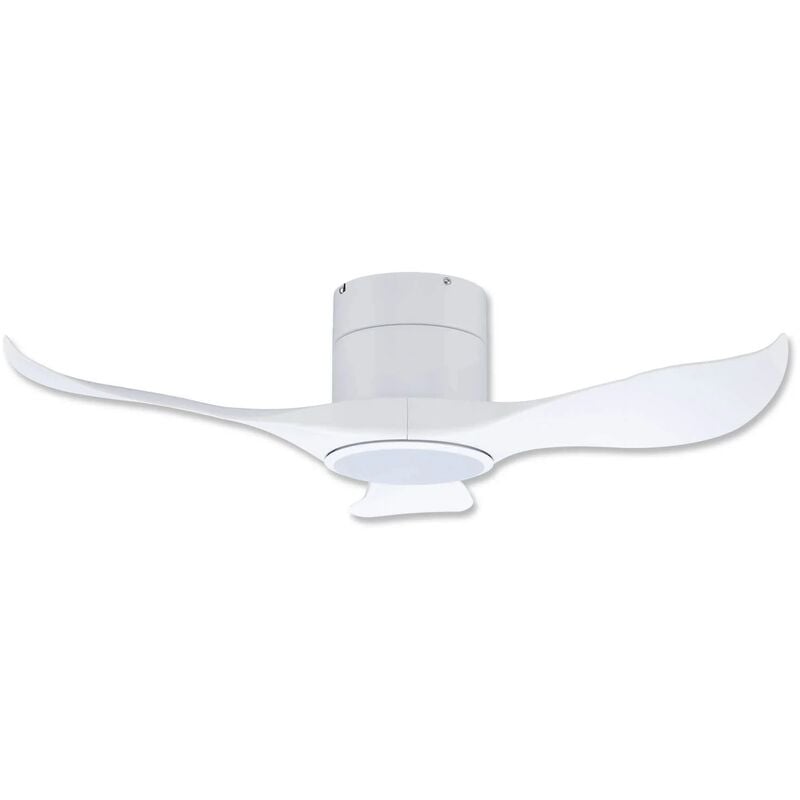 

Lúzete - Ventilador De Techo Led Lundin 3P 18W Blanco Regulable