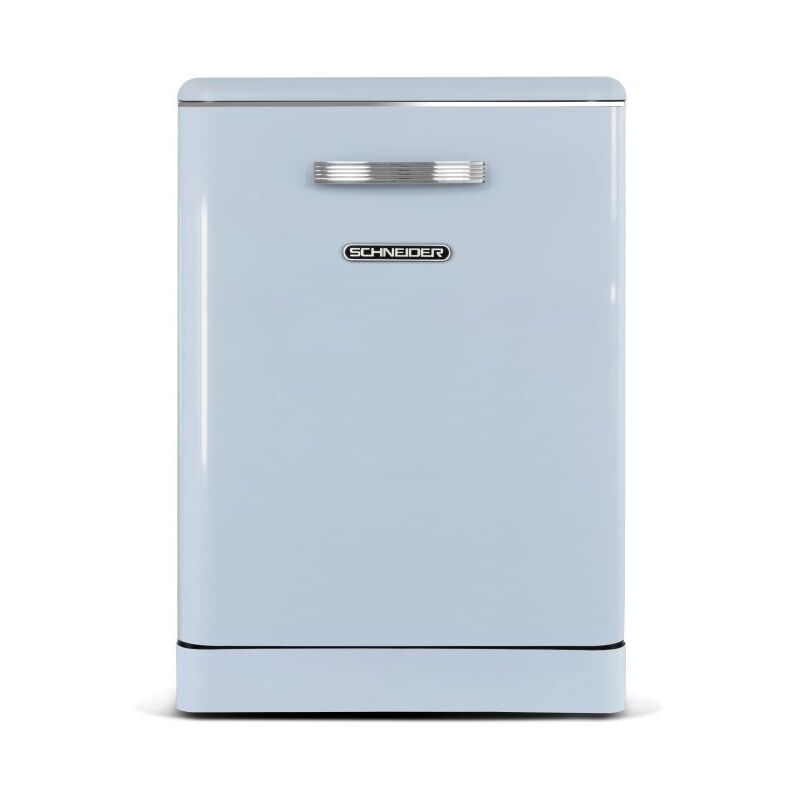 Schneider - SDW1444VBL Lave-vaisselle vintage 14cvts 44db clD bleu