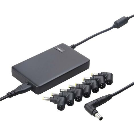 LVSUN Ultra Slim Station de charge USB 90 W 1x USB-A, DC mâle 3.5 mm noir intérieure X103791