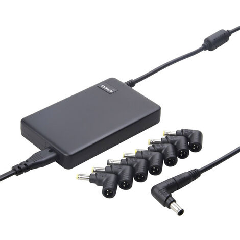 LVSUN Ultra Slim USB Ladestation 90 W 1x USB-A, DC-Stecker 3.5 mm  Schwarz Innenbereich