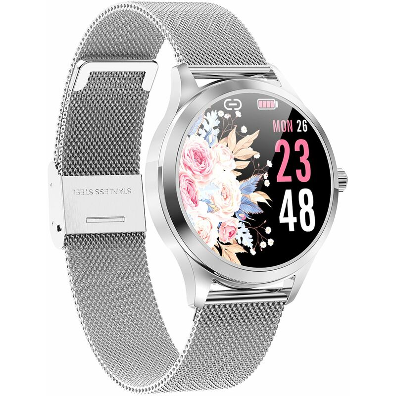 

LW07 Reloj inteligente para mujer Reloj deportivo Pantalla tactil TFT de 1,09 pulgadas BT5.0 Rastreador de actividad fisica IP67 Monitor de sueno /
