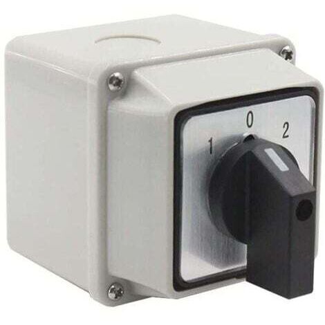 LW26-20/2 Inverseur de source universel avec boîtier de montage - 380 V, 20 A - Sélecteur universel à came rotative