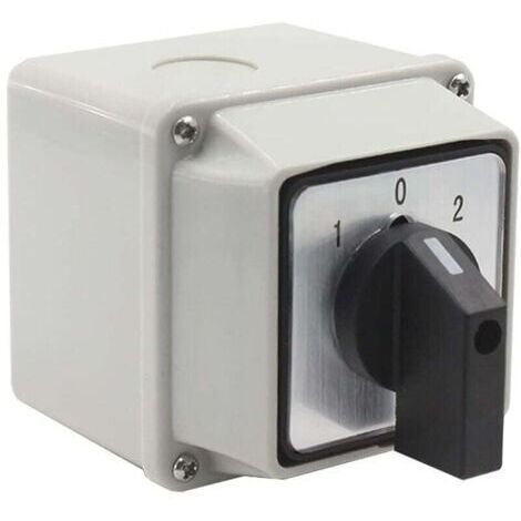LW26-20/2 Inverseur de source universel avec boîtier de montage - 380 V, 20 A - Sélecteur universel à came rotative