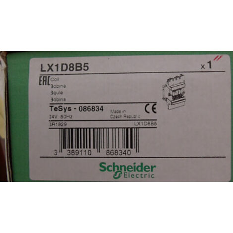 LX1D8B5 24V AC Bobine Contacteur ( LC1D115  LC1D150 ) SCHNEIDER LX1 D8B5