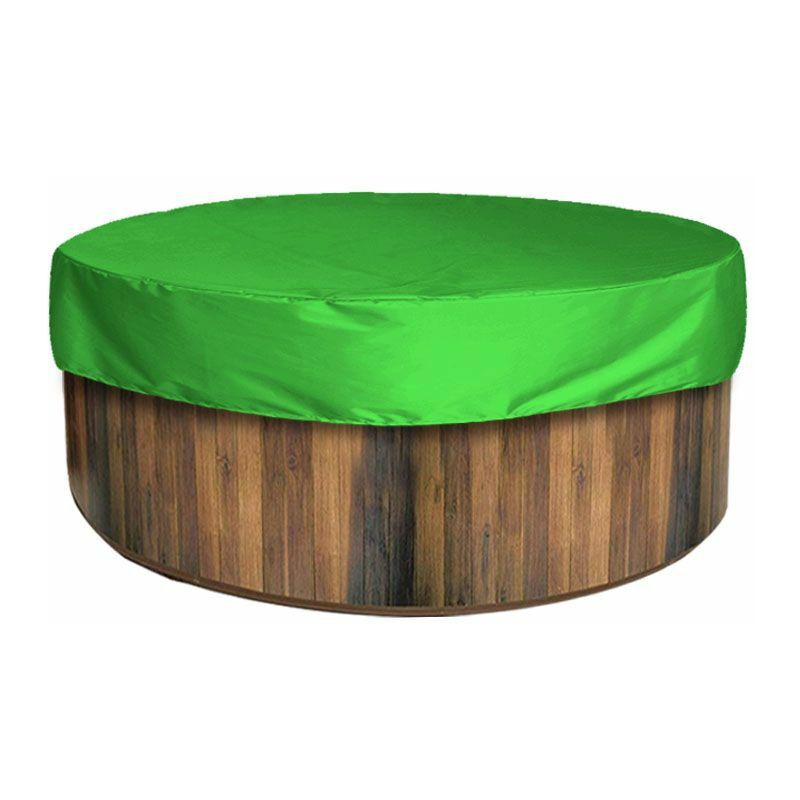 Lycxames - Cubierta Redonda Para Piscina Lona Solar Para Piscina, Cubierta Protectora Para Spas Impermeable 100 Resistente A Los Rayos Uv, 190T Para