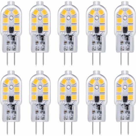 Ampoule LED G4 2.4W 180Lm 6000ºK 40.000H [KD-G4-12-2,4W-5050SMD-CW]