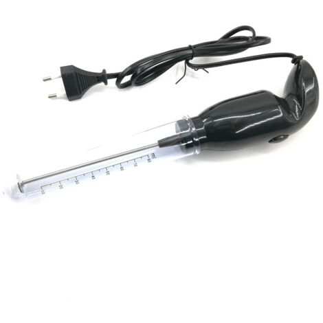 LYERCW - Batteur électrique à main Greek Frappe Maker, puissant, 25 W, mousseur à lait turbo, fouet, bâtonnet mélangeur de 15 cm, noir