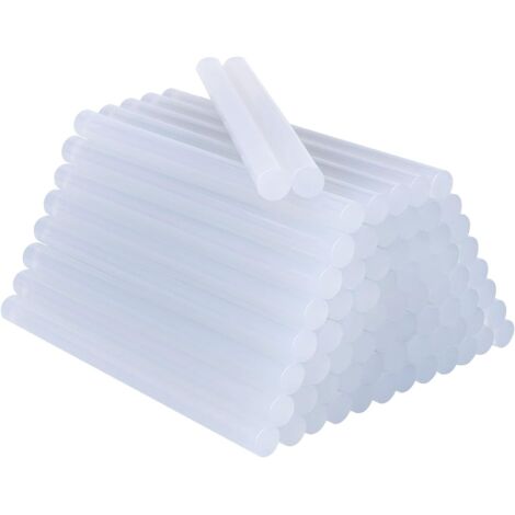 LYERCW - Lot de 55 bâtonnets de colle chaude pour pistolet à colle de 7 mm x 100 mm