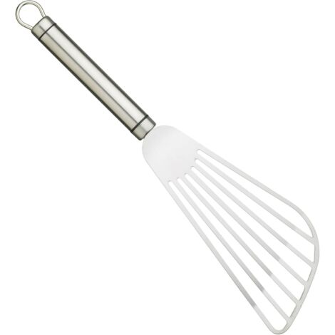 LYERCW - Spatule professionnelle, acier inoxydable, couleur argentée, 25,5 cm