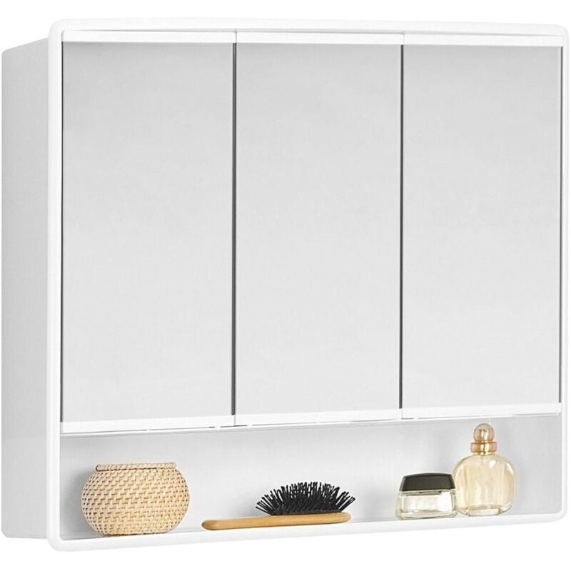 Jokey - lymo Armoire miroir 58x49x14,7cm, plastique blanc